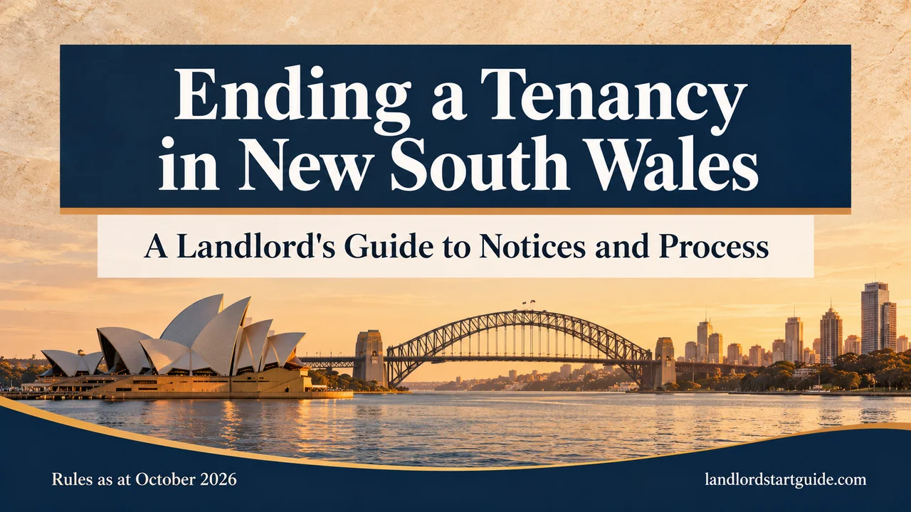 NSW Ending a Tenancy Guide — Notices, Grounds and Process for Landlords
