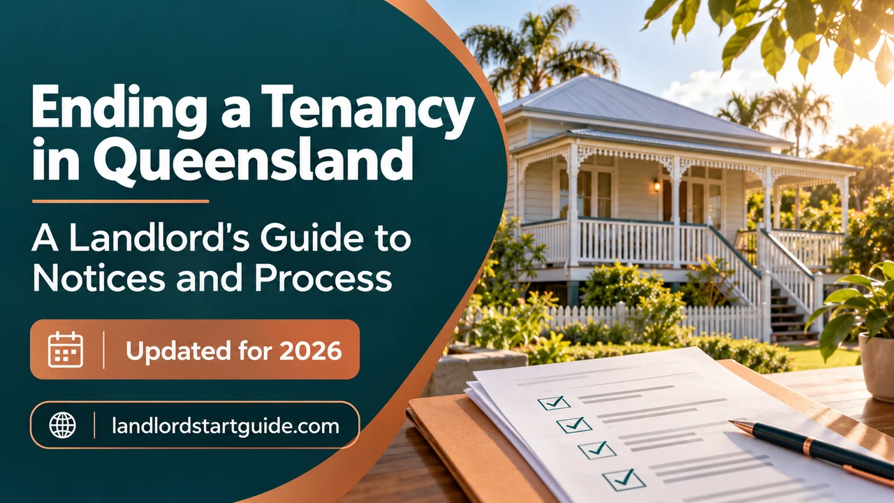 Queensland Ending a Tenancy — Notices, Deadlines and Process