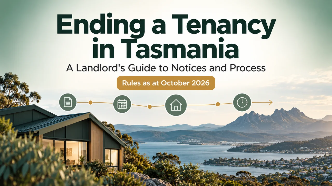 Tasmania Ending a Tenancy Guide — Notices and Process for Landlords