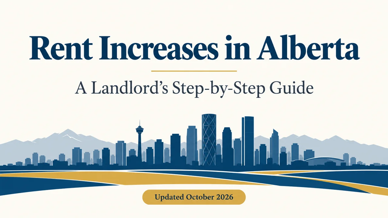Alberta Rent Increases — The Compliance Toolkit for Landlords
