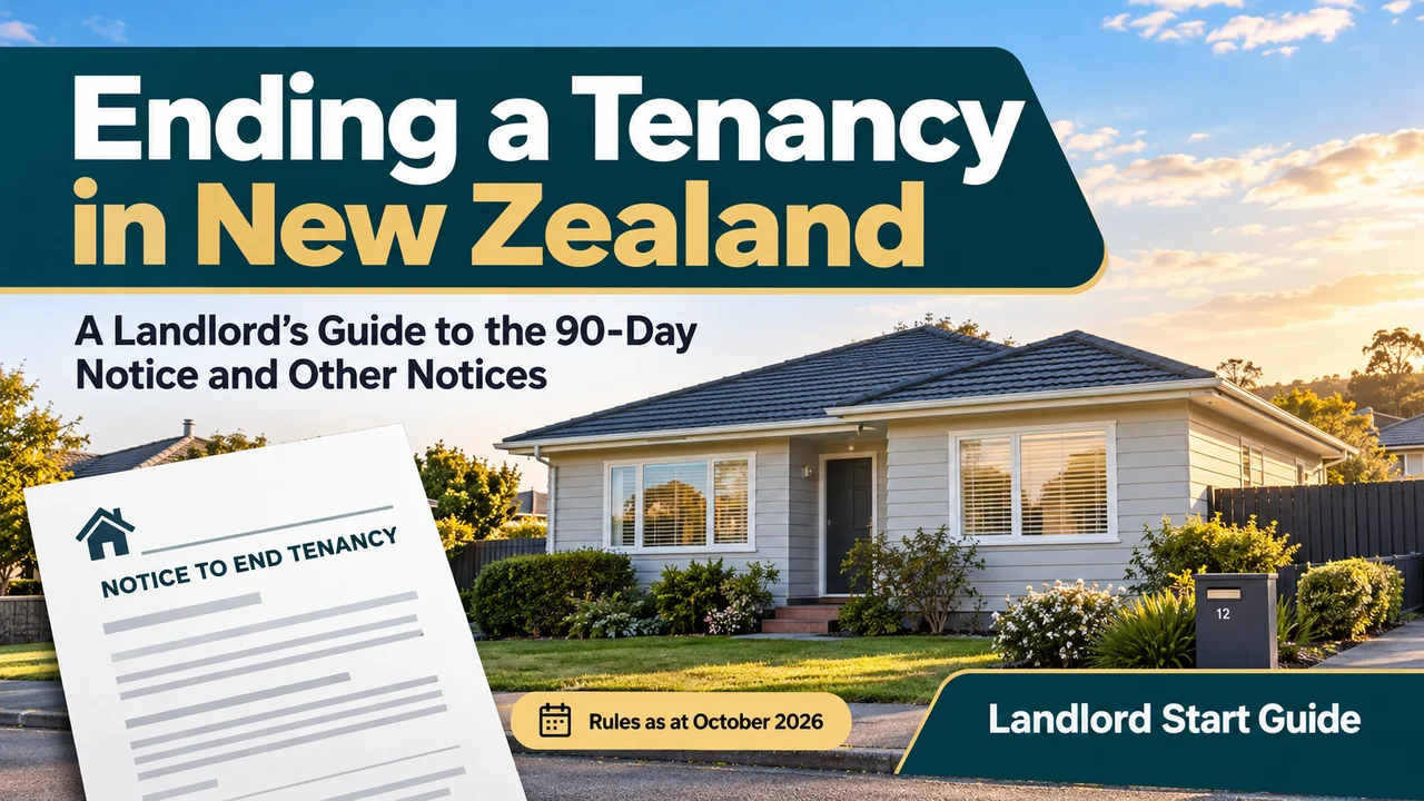 NZ Ending a Tenancy Guide — Notices That Stand Up at Tribunal