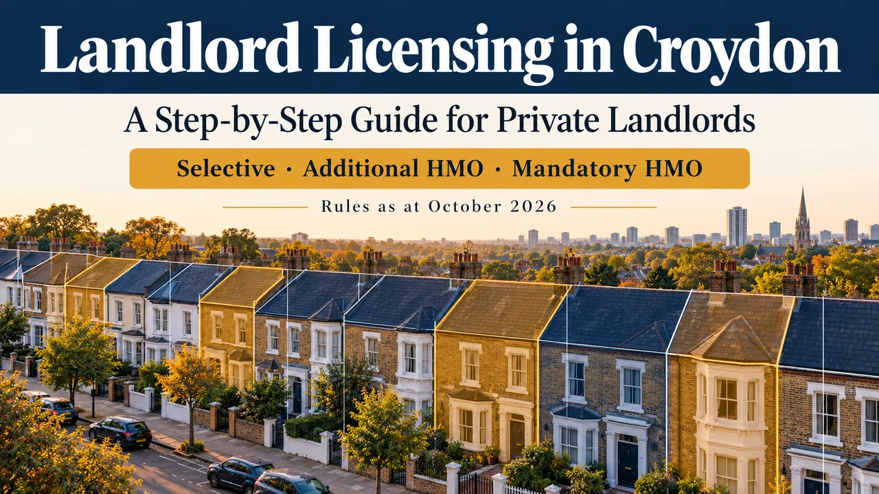 Croydon Landlord Licensing — Which Licence, How to Apply