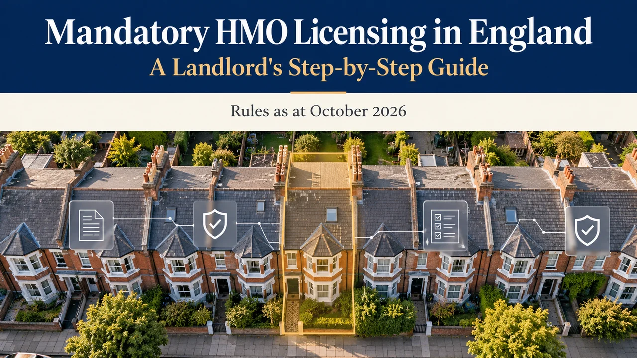 England HMO Licensing — Step-by-Step Application Guide