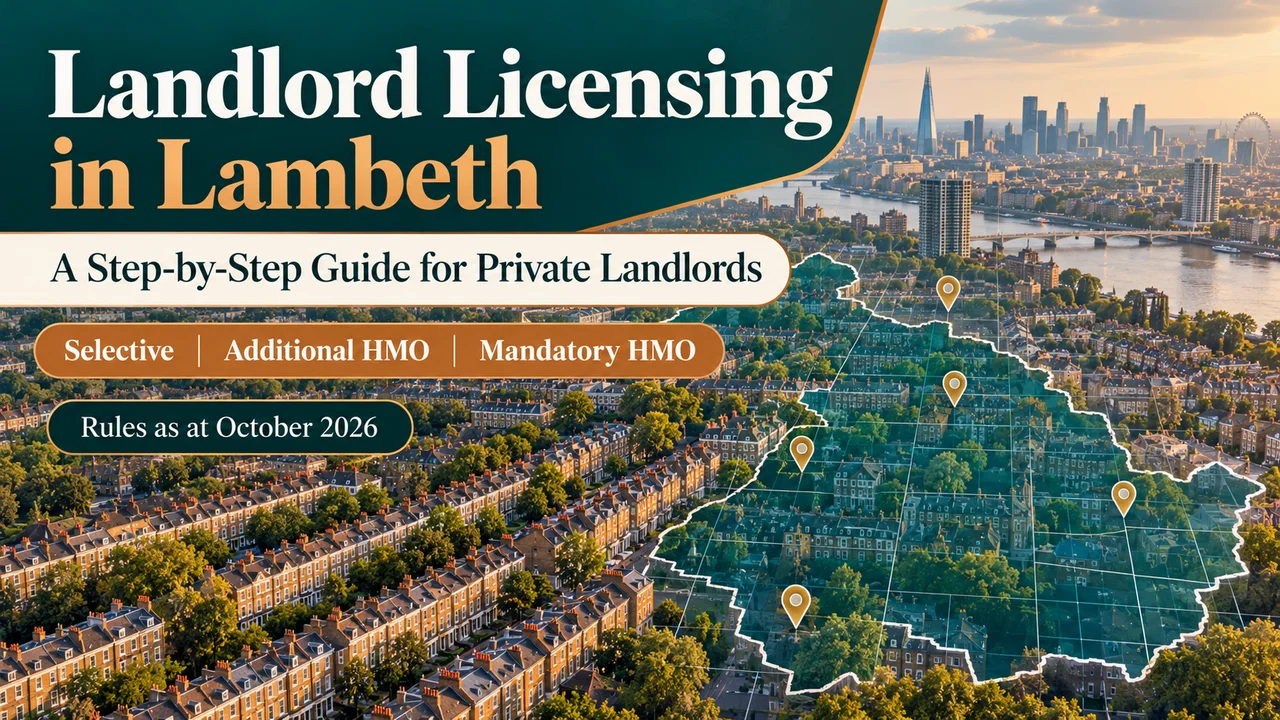 Lambeth Landlord Licensing — Apply for the Right Licence First Time