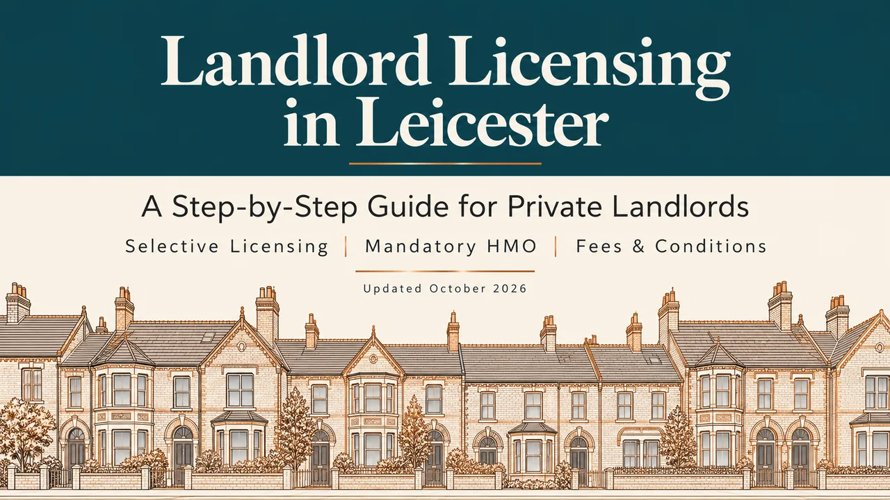Leicester Landlord Licensing — Ward Boundaries, Fees and Application Steps