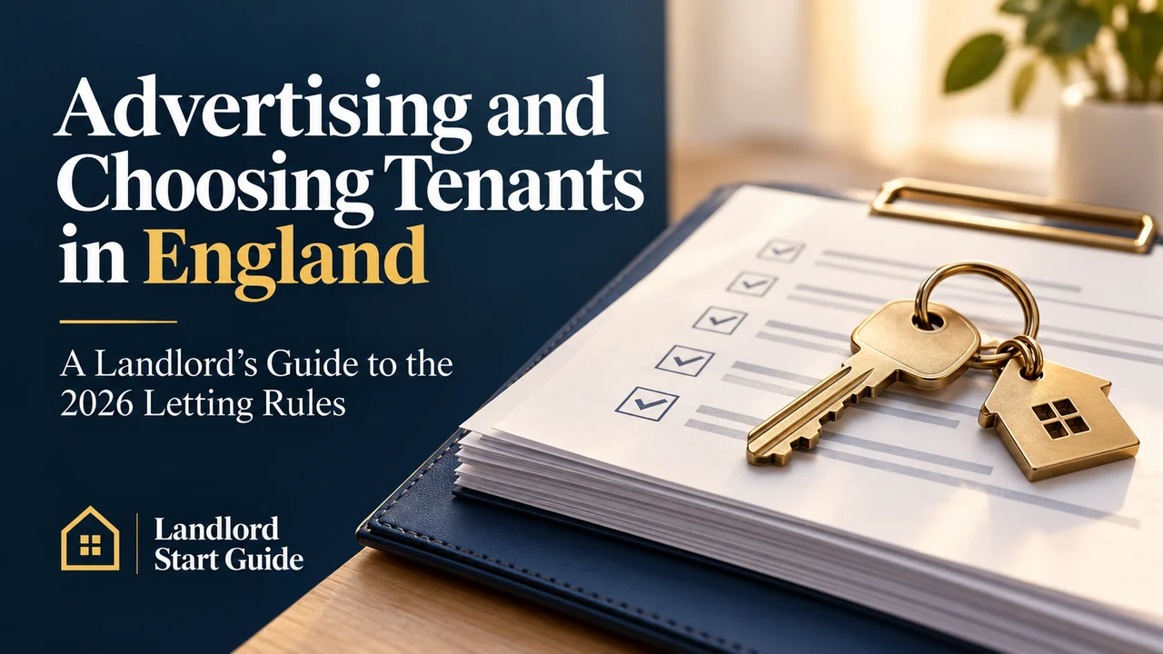 England Letting Rules 2026 — Advertise, Select and Onboard Tenants Lawfully