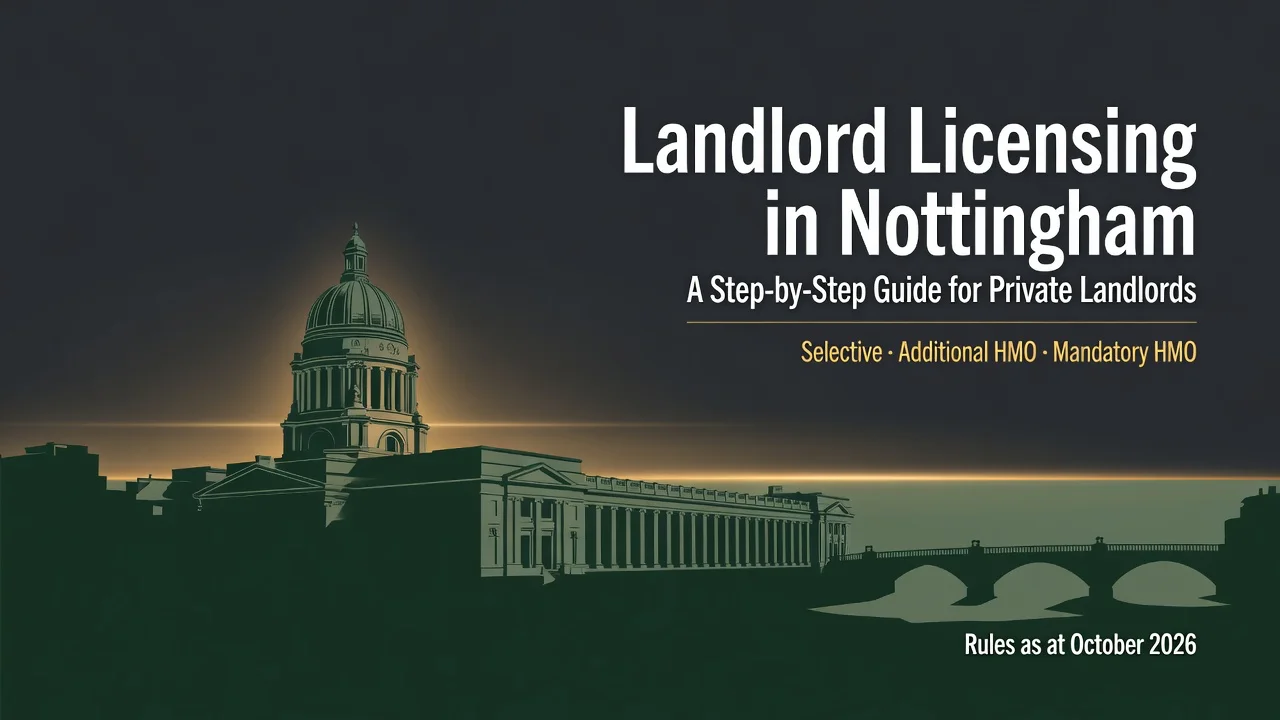 Nottingham Landlord Licensing Guide — Selective, Additional and HMO