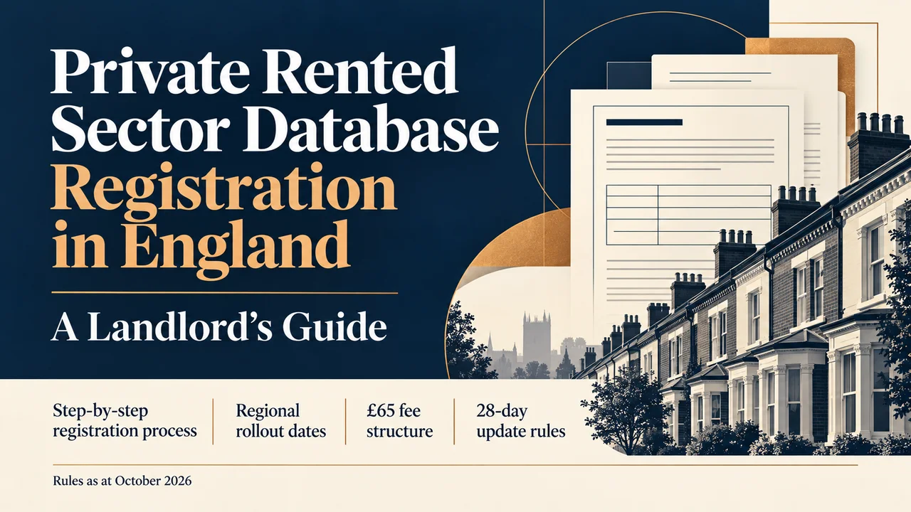 England PRS Database Registration — A Landlord's Step-by-Step Guide