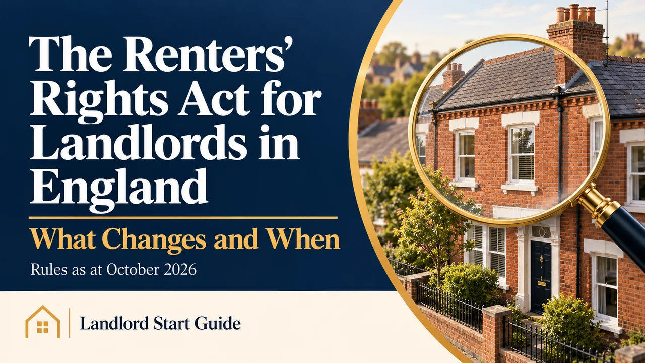 England Renters' Rights Act Guide — Every Duty, Deadline and Form