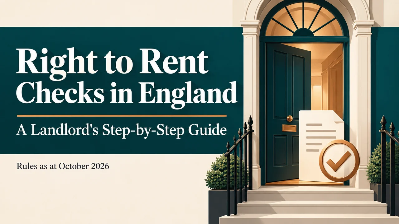 England Right to Rent Checks — The Landlord's Verification Toolkit