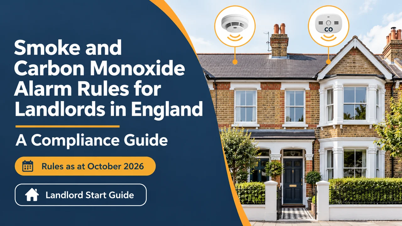 England Smoke & CO Alarm Compliance — Landlord Testing & Records Guide