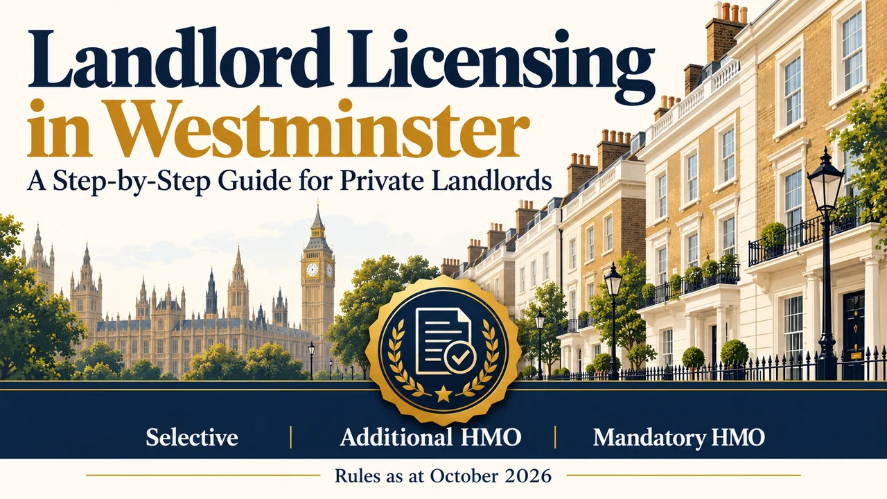 Westminster Landlord Licensing — Selective, Additional and HMO