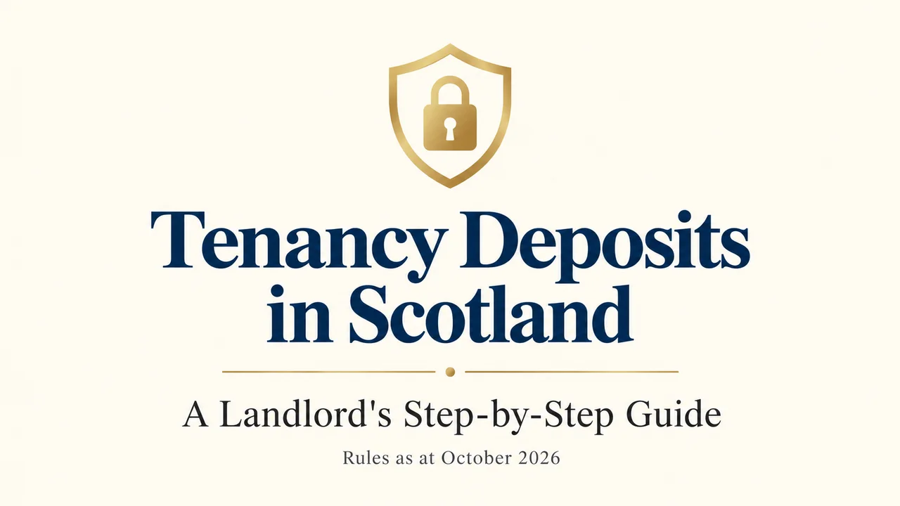 Scotland Tenancy Deposits — Lodge, Protect & Return Without the Penalties